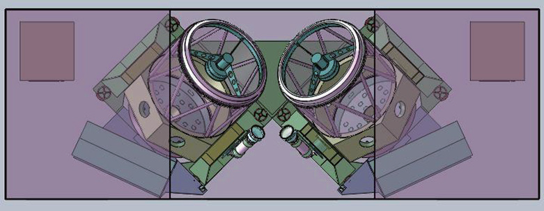 1米口徑雙筒車載激光氣象雷達(dá)