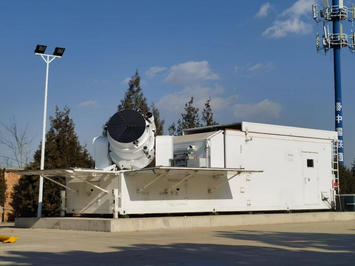 1米車載衛星激光測距望遠鏡